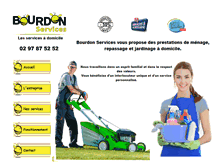 Tablet Screenshot of bourdon-services.fr